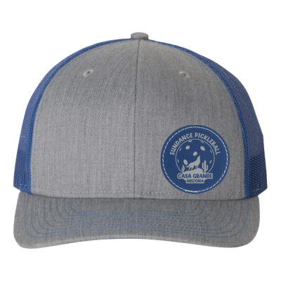 Sundance Pickleball Leather Patch - Snapback Trucker Cap Thumbnail